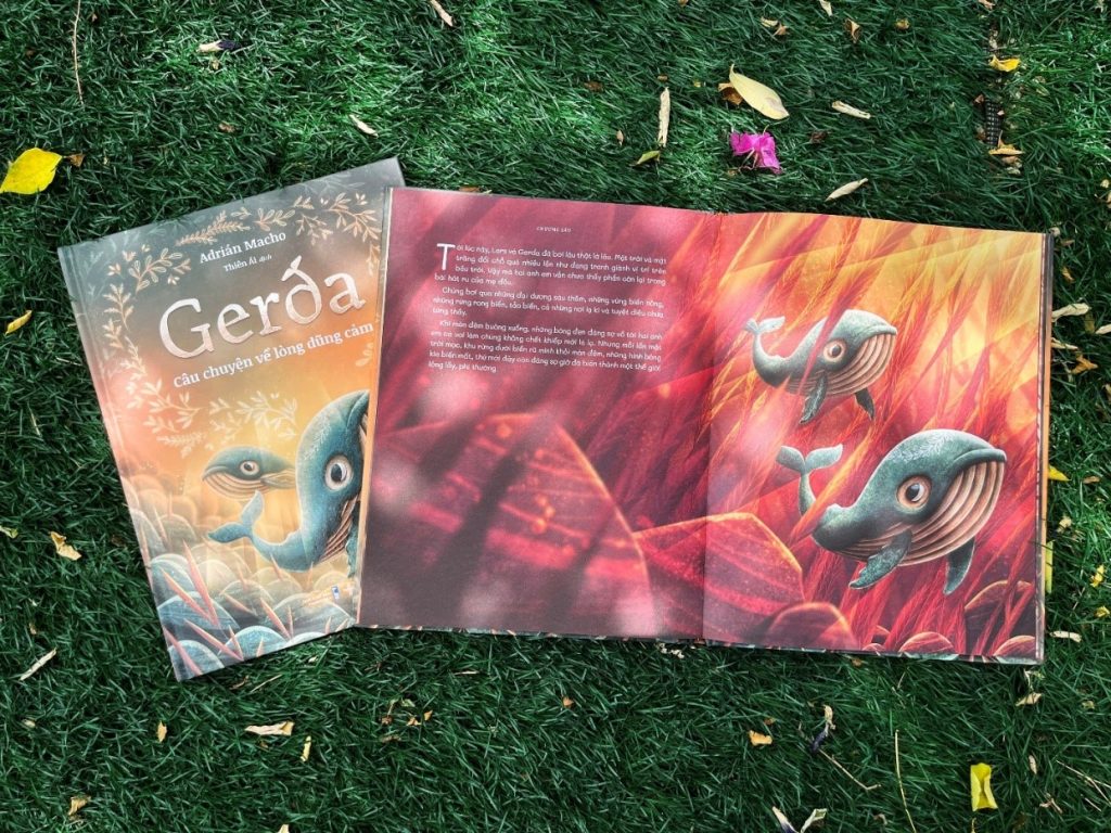 Review bộ truyện Gerda (Ảnh ruột cuốn Gerda - Câu chuyện về lòng dũng cảm)