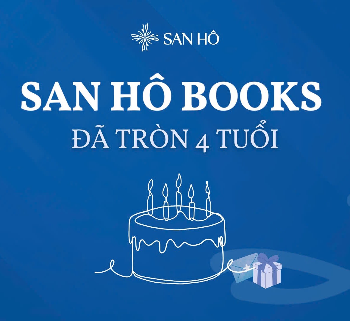 🎂 QUÀ SINH NHẬT SAN HÔ BOOKS TRÒN 4 TUỔI