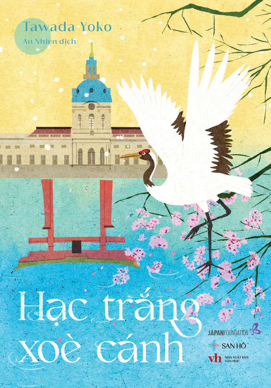 HẠC TRẮNG XÒE CÁNH